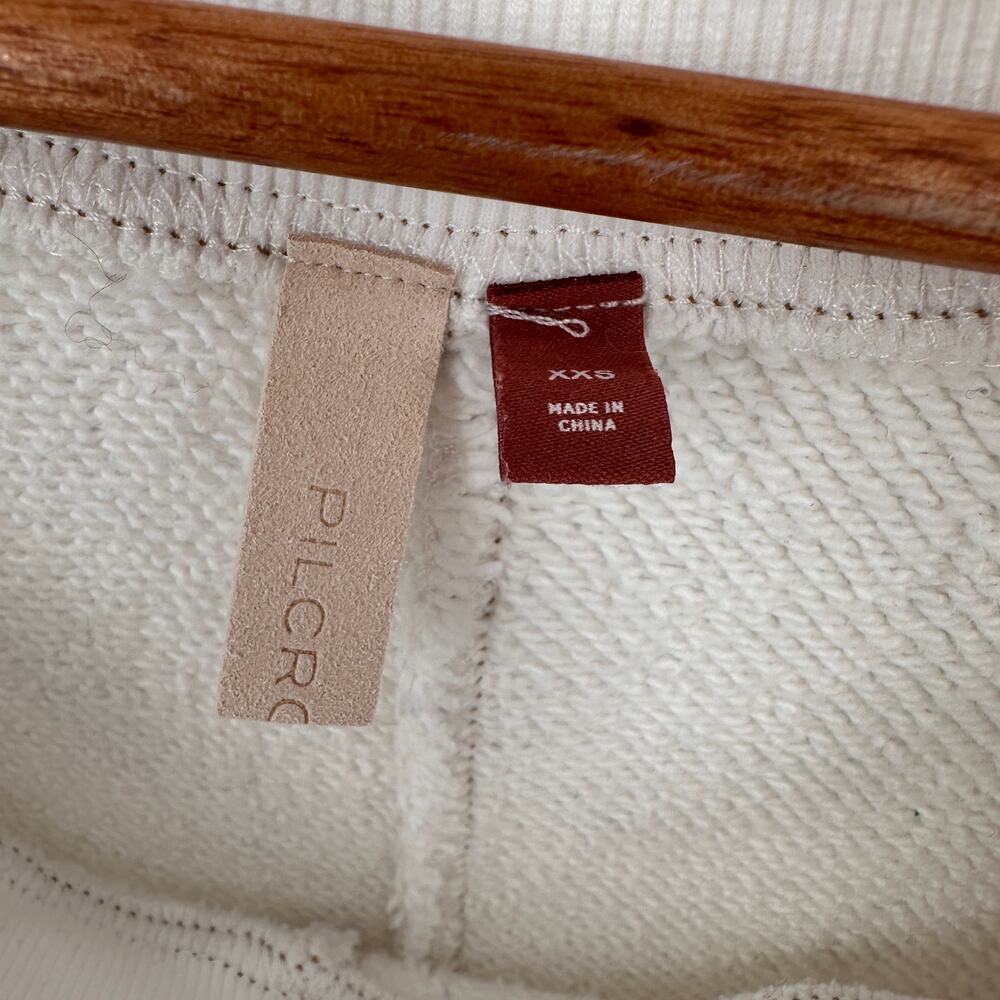 ANTHROPOLOGIE Pilcro Slouchy Off-The-Shoulder Sweatshirt// XXS - Picture 6 of 12